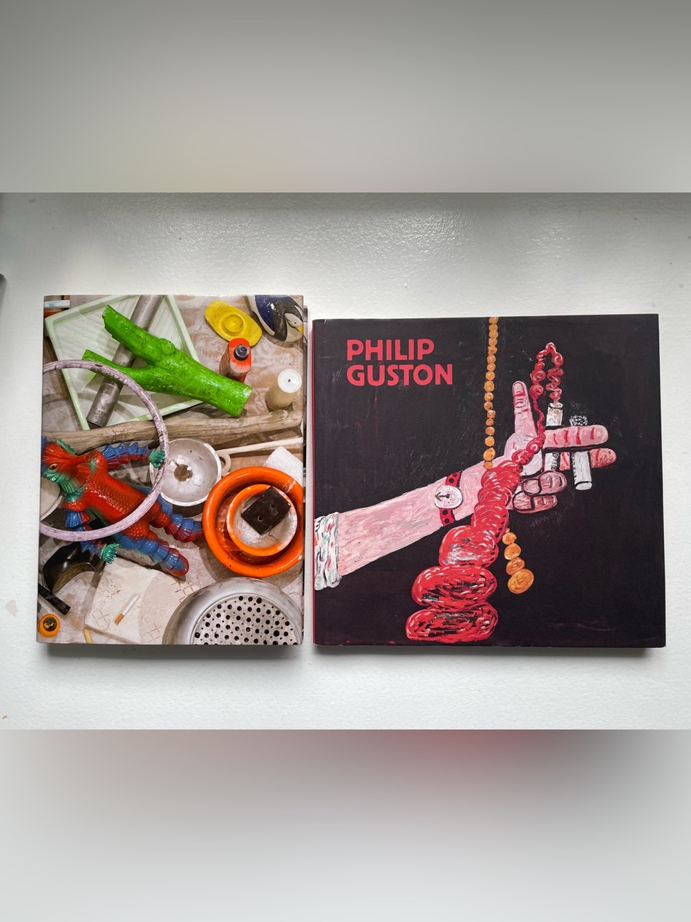 Philip guston, fishli and weiss art book bundle